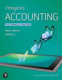 cover of the book Horngren's Accounting: The Financial Chapters -- MyLab Accounting with Pearson eText Access Code