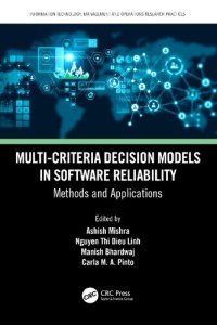 cover of the book Multi-Criteria Decision Models in Software Reliability: Methods and Applications