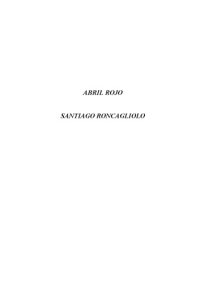 cover of the book Abril Rojo 