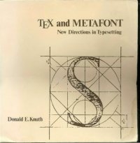 cover of the book TEX and METAFONT: New directions in typesetting