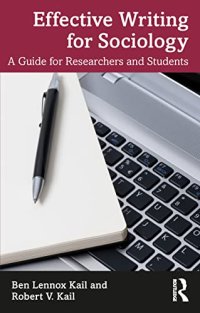 cover of the book Effective Writing for Sociology: A Guide for Researchers and Students