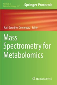 cover of the book Mass Spectrometry for Metabolomics