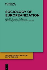 cover of the book Sociology of Europeanization