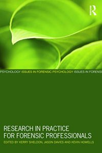 cover of the book Research in Practice for Forensic Professionals