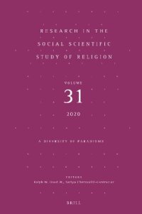 cover of the book Research in the Social Scientific Study of Religion: A Diversity of Paradigms