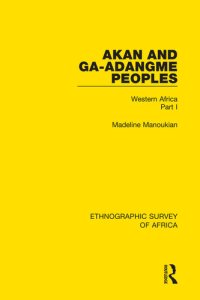 cover of the book Akan and Ga-Adangme Peoples