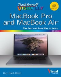 cover of the book Teach yourself visually MacBook pro and air 5th