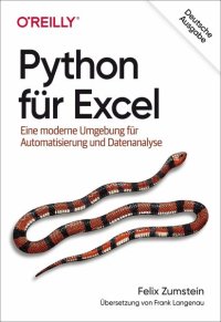 cover of the book Python für Excel: Eine moderne Umgebung für Automatisierung und Datenanalyse