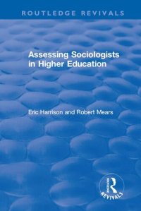 cover of the book Assessing Sociologists in Higher Education