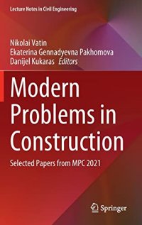 cover of the book Modern Problems in Construction: Selected Papers from MPC 2021