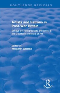 cover of the book Artists and Patrons in Post-war Britain