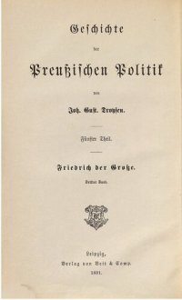 cover of the book Friedrich der Große