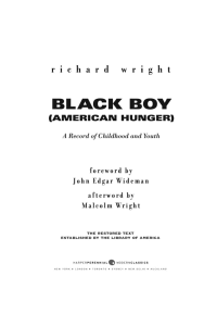 cover of the book Black Boy [Seventy-fifth Anniversary Edition]