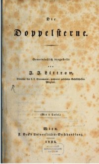 cover of the book Die Doppelsterne ; gemeinfaßlich dargestellt