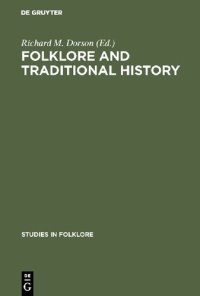 cover of the book Folklore and Traditional History