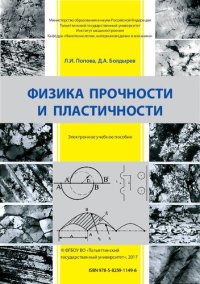 cover of the book Физика прочности и пластичности: электронное учебное пособие