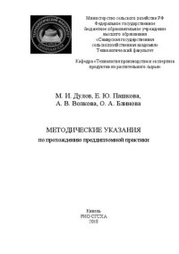 cover of the book Методические указания по прохождению преддипломной практики