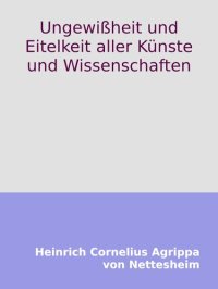 cover of the book Ungewißheit und Eitelkeit aller Künste und Wissenschaften