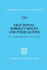 cover of the book Fractional Sobolev Spaces and Inequalities