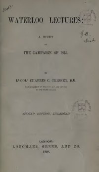 cover of the book Waterloo Lectures: A Study of the Campaign of 1815