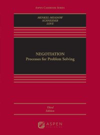 cover of the book Negotiation: Processes for Problem Solving