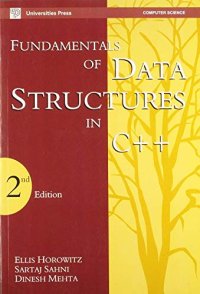 cover of the book Fundamentals of Data Structures in C