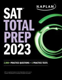 cover of the book SAT Total Prep 2023: 2,000+ Practice Questions + 5 Practice Tests