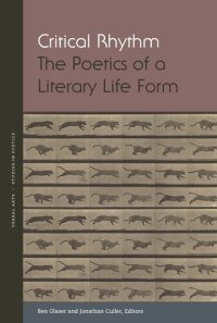 cover of the book Critical Rhythm: The Poetics of a Literary Life Form