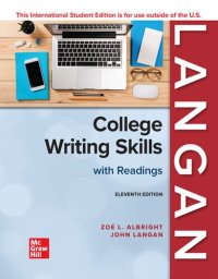 cover of the book ISE College Writing Skills with Readings