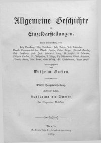 cover of the book Katharina die Zweite