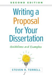 cover of the book Writing a Proposal for Your Dissertation: Guidelines and Examples