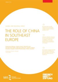 cover of the book THE ROLE OF CHINA IN SOUTHEAST EUROPE