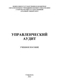 cover of the book Управленческий аудит: учебное пособие