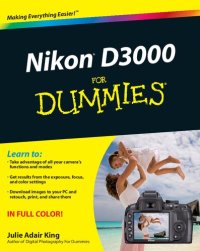 cover of the book Nikon D3000 For Dummies