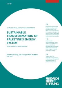 cover of the book SUSTAINABLE TRANSFORMATION OF PALESTINE’S ENERGY SYSTEM DEVELOPMENT OF A PHASE MODEL