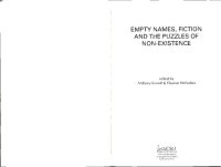 cover of the book Empty Names, Fiction, and the Puzzle of Non-Existence