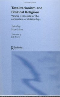 cover of the book Totalitarianism and Political Religions: Concepts for the Comparison of Dictatorships