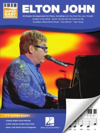 cover of the book Elton John - Super Easy Songbook