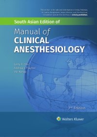 cover of the book Manual of Clinical Anesthesiology, 2E (South Asian Edition)