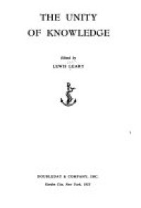 cover of the book The Unity of Knowledge