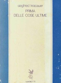 cover of the book Prima delle cose ultime