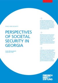 cover of the book PERSPECTIVES OF SOCIETAL SECURITY IN GEORGIA