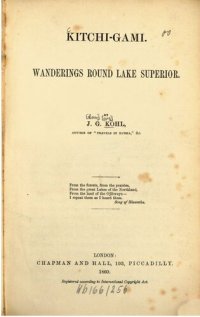 cover of the book Kitchi-Gami : Wanderings around Lake Superior