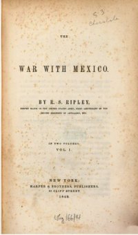 cover of the book The War with Mexico