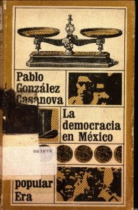 cover of the book La democracia en México