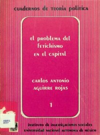 cover of the book El problema del fetichismo en El capital