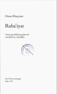 cover of the book Ruba'iyat