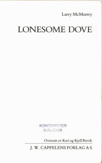 cover of the book Lonesome Dove