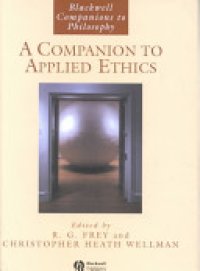 cover of the book A Companion to Applied Ethics