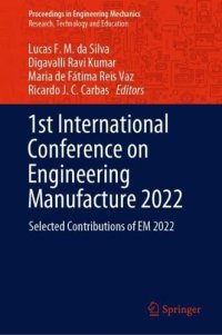 cover of the book 1st International Conference on Engineering Manufacture 2022: Selected Contributions of EM 2022